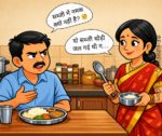 जली सब्जी और नमक का तड़का! 😝